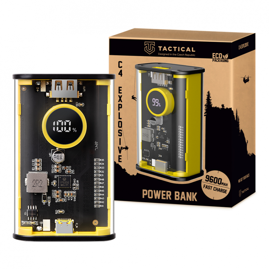 Tactical C4 Explosive 9600mAh Yellow – 4