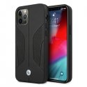Case BMW BMHCP12MRSCSK iPhone 12/12 Pro 6.1" black/black hard case, leather perforated sides Case BMW BMHCP12MRSCSK iPhone 12/12 Pro 6.1" black/black hard case, leather perforated sides