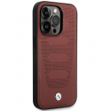 Dėklas BMW BMHMP14L22RPSR iPhone 14 Pro 6,1" bordo spalvos/burgundy Leather Seats Pattern MagSafe Dėklas BMW BMHMP14L22RPSR iPhone 14 Pro 6,1" bordo spalvos/burgundy Leather Seats Pattern MagSafe