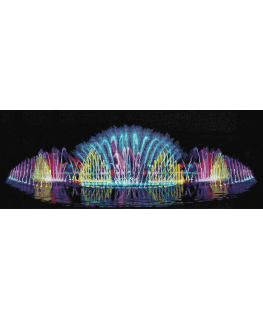 Beldizart Cross stitch kit "Singing fountain" SANP-62