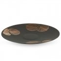 Eurofirany LIMITED COLLECTION VICTORIA5 Decorative plate ∅ 37 X 4 cm, color: black, gold