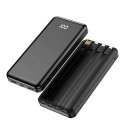 TelForceone Forever maitinimo blokas TB-411 ALLin1 10000 mAh su laidais USB-C + Lightning + microUSB juodas TelForceone Forever maitinimo blokas TB-411 ALLin1 10000 mAh su laidais USB-C + Lightning + microUSB juodas