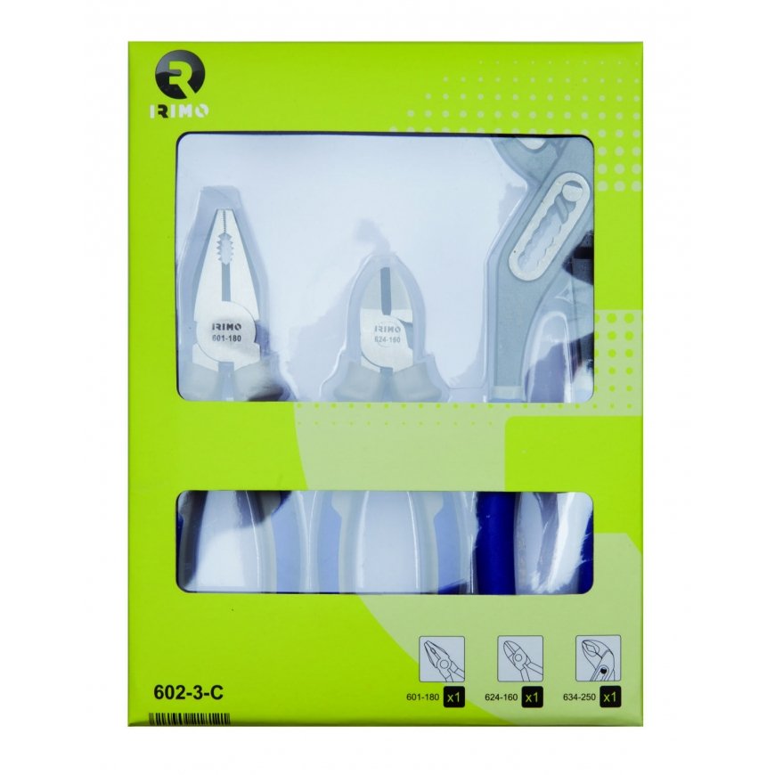 Disassembly set of 3 pliers [602-3-C]