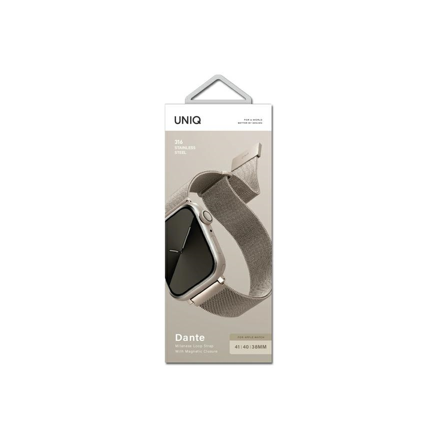 Išmaniojo laikrodžio Apple 4/5/6/7/SE dirželis, Šampaninės spalvos, 40/41mm – 4