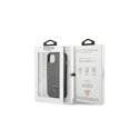Guess case for iPhone 14 Pro Max 6.7" GUHCP14XPSATLG silver HC Saffiano PU triangle Guess case for iPhone 14 Pro Max 6.7" GUHCP14XPSATLG silver HC Saffiano PU triangle