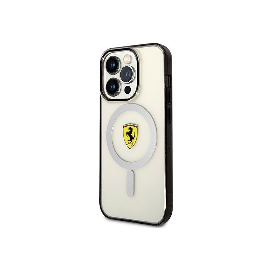Case Ferrari case for iPhone 14 Pro Max 6.7" FEHMP14XURKT transparent hardcase Magsafe Transparent – 2