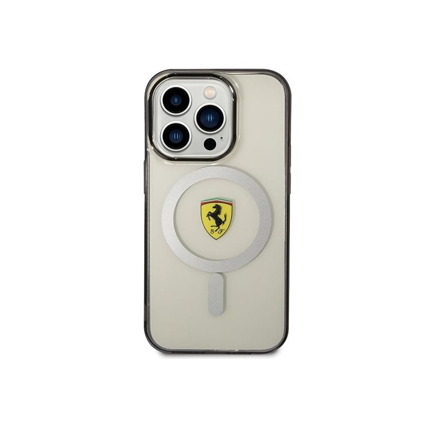 Case Ferrari case for iPhone 14 Pro Max 6.7" FEHMP14XURKT transparent hardcase Magsafe Transparent – 3