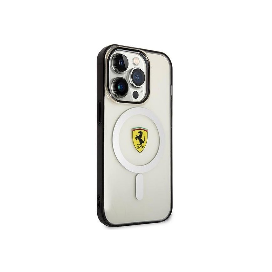 Case Ferrari case for iPhone 14 Pro Max 6.7" FEHMP14XURKT transparent hardcase Magsafe Transparent – 4