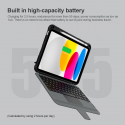Nillkin Bumper Combo Keyboard Case for iPad 10.9 2022 Juodas Nillkin Bumper Combo Keyboard Case for iPad 10.9 2022 Juodas