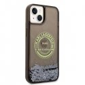 Karl Lagerfeld case for iPhone 14 Plus 6.7" KLHCP14MLCRSGRK black hardcase Liquid Glitter RSG Karl Lagerfeld case for iPhone 14 Plus 6.7" KLHCP14MLCRSGRK black hardcase Liquid Glitter RSG