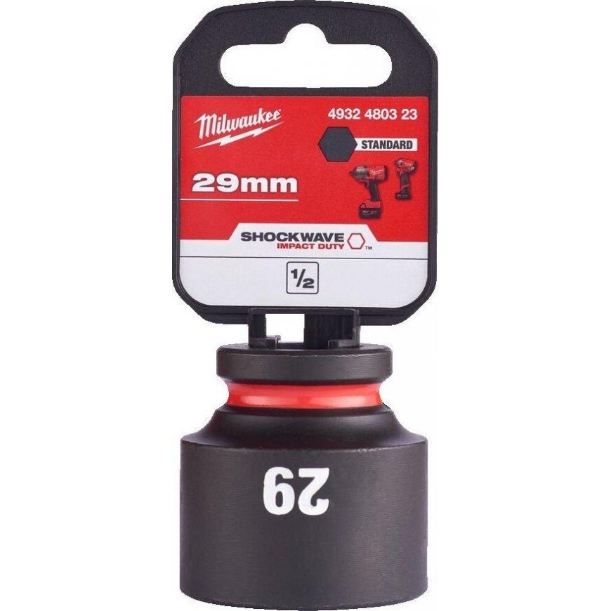 Milwaukee Accessories Šešiakampė smūginė galvutė MILWAUKEE SHW 1/2" 29mm – 2