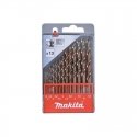 Drilled 13-piece metal drill set MAKITA HSS Co5 1.5-6.5mm Drilled 13-piece metal drill set MAKITA HSS Co5 1.5-6.5mm