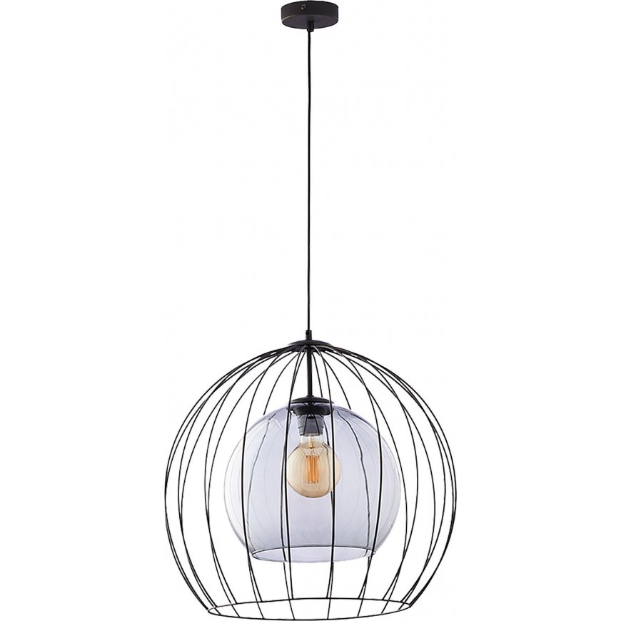 Orno DUNIA 500 1P, pendant lamp, E27 max.15W, black – 2