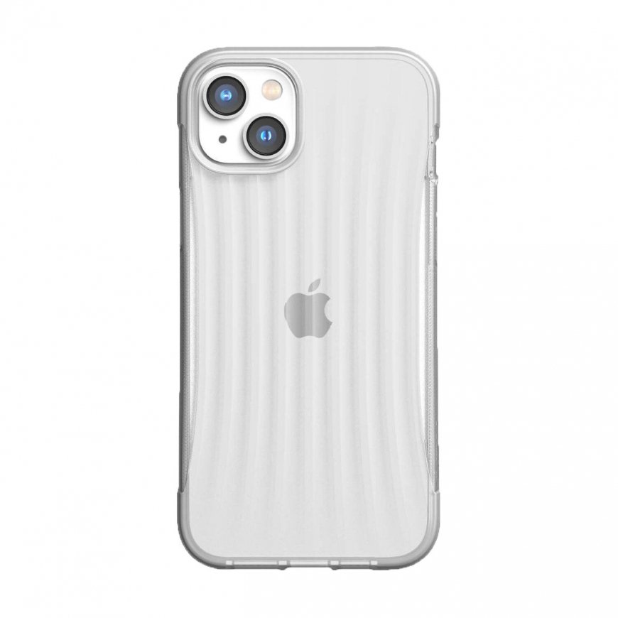 Raptic X-Doria sankabos dėklas „iPhone 14 Plus“ permatomas galinis dangtelis