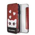 Dėklas Karl Lagerfeld KLFLBKPXVDCRE iPhone X|XS red|raudona book Valentine Dėklas Karl Lagerfeld KLFLBKPXVDCRE iPhone X|XS red|raudona book Valentine