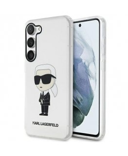 Karl Lagerfeld Case for Samsung Galaxy S23 KLHCS23SHNIKTCT Clear HC IML NFT Ikonik