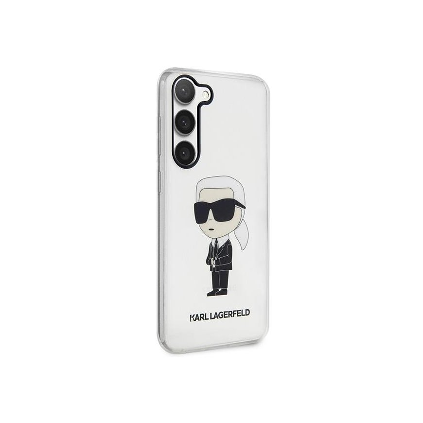 Karl Lagerfeld Case for Samsung Galaxy S23 KLHCS23SHNIKTCT Clear HC IML NFT Ikonik – 4