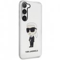 Karl Lagerfeld Case for Samsung Galaxy S23 KLHCS23SHNIKTCT Clear HC IML NFT Ikonik Karl Lagerfeld Case for Samsung Galaxy S23 KLHCS23SHNIKTCT Clear HC IML NFT Ikonik