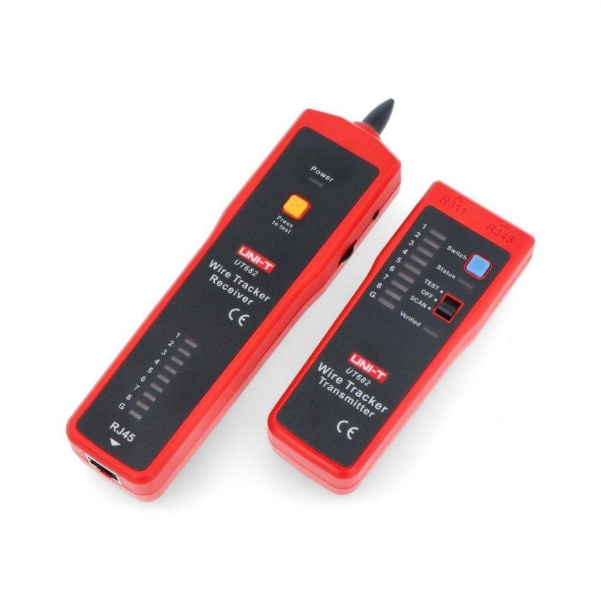 WIRE PAIR DETECTOR WITH CABLE TESTER RJ-45 UT-682 UNI-T – 4