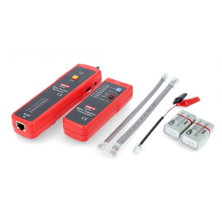 WIRE PAIR DETECTOR WITH CABLE TESTER RJ-45 UT-682 UNI-T – 5