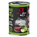 ALPHA SPIRIT WET preserves with duck and green apples 400g 6pcs ALPHA SPIRIT WET preserves with duck and green apples 400g 6pcs
