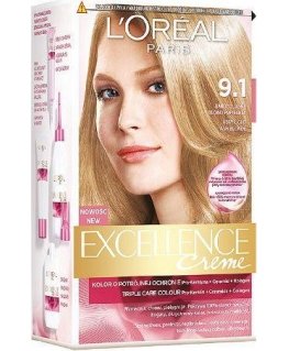 L'Oreal Paris Excellence Creme Kremas dažymas 9.1 labai šviesus pelenų blondinas