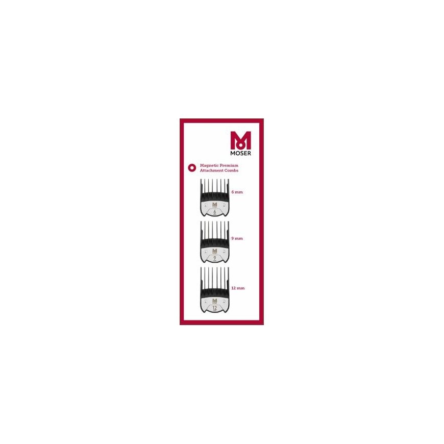 MOSER 1801-7020 Magnetic bit set 6/ 9/ 12 mm – 2