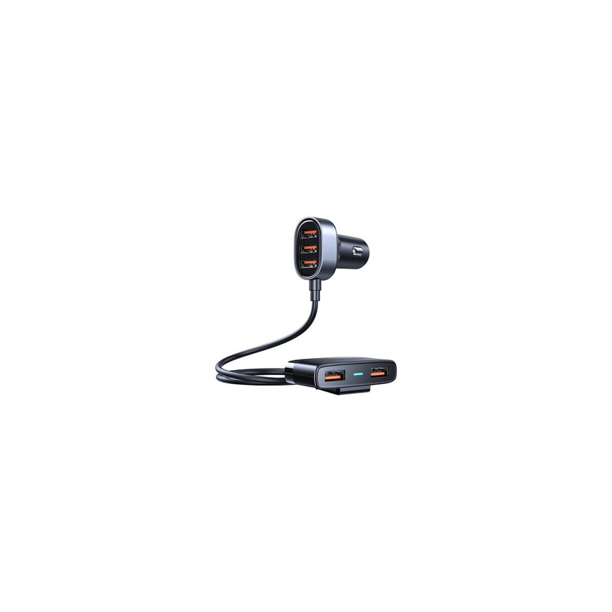 Car charger Joyroom JR-CL03 5-Port USB (black) – 2