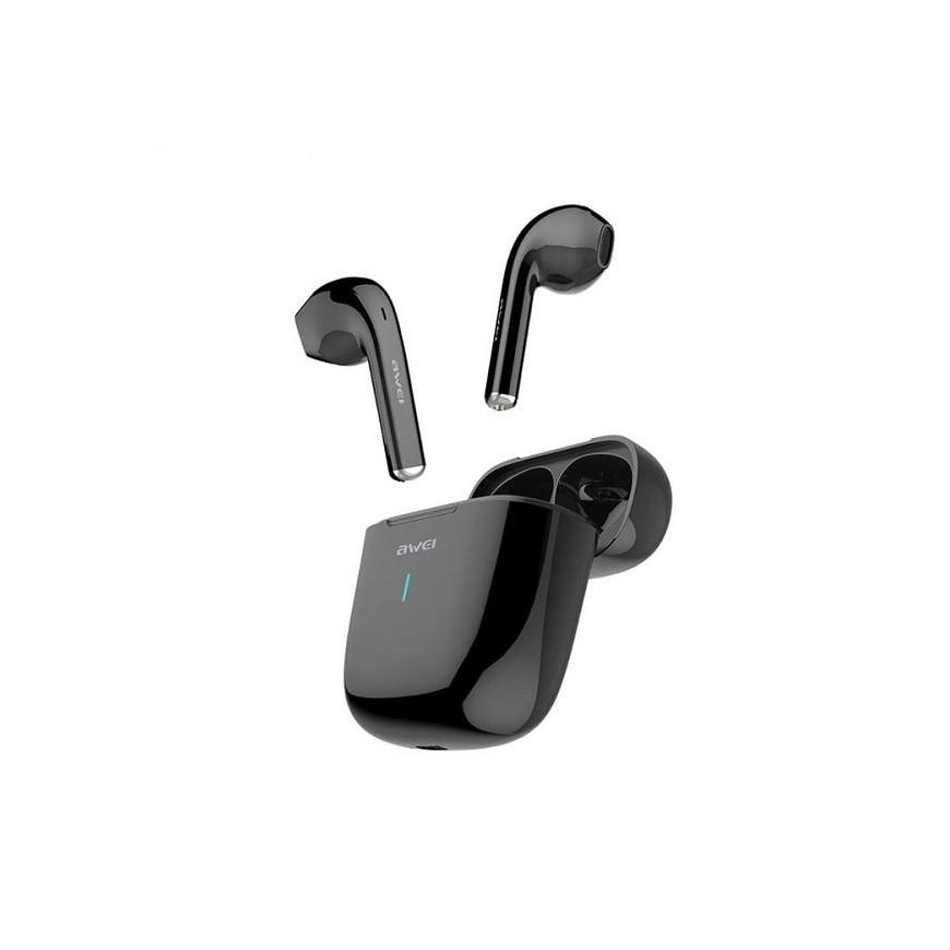 Awei Bluetooth 5.0 T26 TWS earphones + docking station black