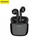 Awei Bluetooth 5.0 T26 TWS ausinės + prijungimo stotelė juoda Awei Bluetooth 5.0 T26 TWS ausinės + prijungimo stotelė juoda