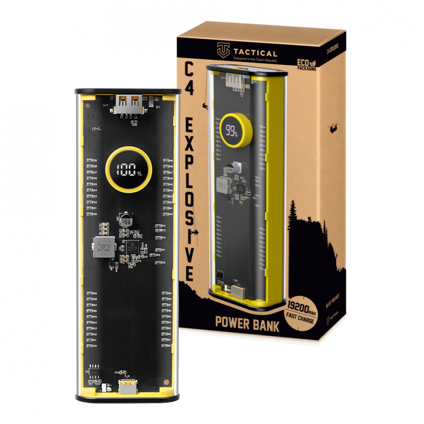Tactical C4 Explosive 19200mAh Yellow – 4