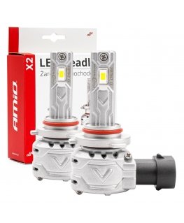 Car lamps led x2 series amio hb4 9006