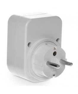 Plastrol Plug lizdas su/su įkrovikliu 2xUSB 2.1A R-1USB
