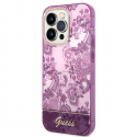 Case Guess Porcelain Collection for iPhone 14 Pro Max (fuchsia) Case Guess Porcelain Collection for iPhone 14 Pro Max (fuchsia)