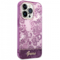 Dėklas Guess Porcelain Collection do iPhone 14 Pro Max (fuksja) Dėklas Guess Porcelain Collection do iPhone 14 Pro Max (fuksja)