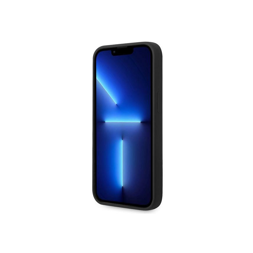 Guess Silicone Triangle Logo for iPhone 14 Plus (black) – 5