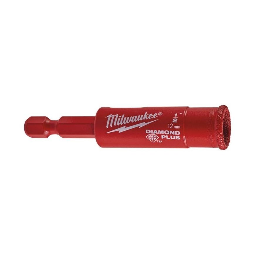 Milwaukee Accessories Deimantinė gręžimo karūna MILWAUKEE Diamond Plus™ 12mm – 2