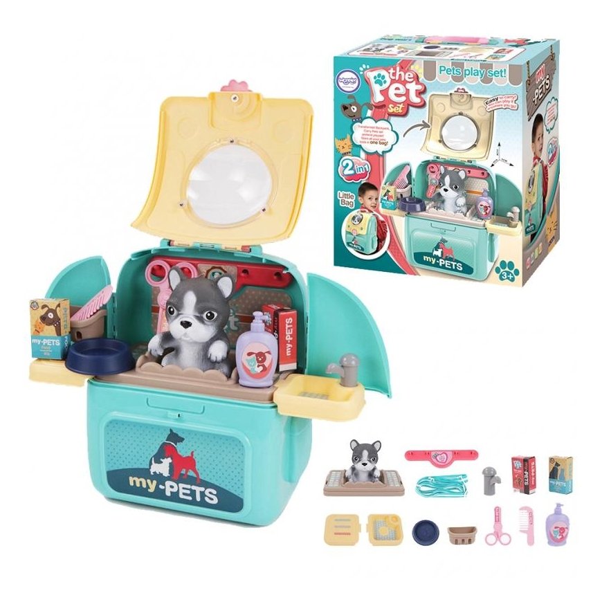 WOOPIE 2in1 Portable Puppy Grooming Salon