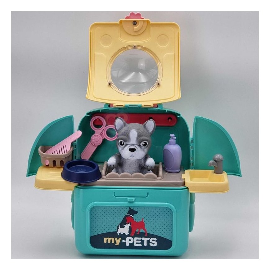 WOOPIE 2in1 Portable Puppy Grooming Salon in Backpack – 2