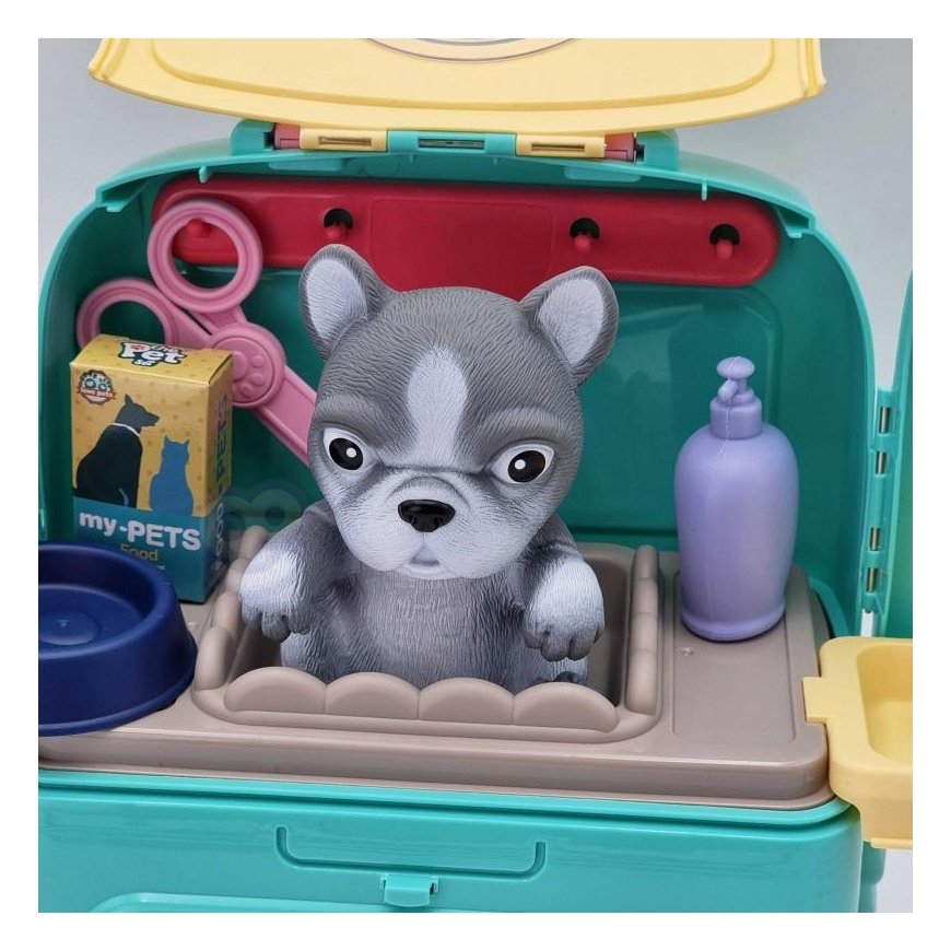 WOOPIE 2in1 Portable Puppy Grooming Salon in Backpack – 4