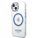 Guess Metal Outline Magsafe for iPhone 14 Plus (transparent)