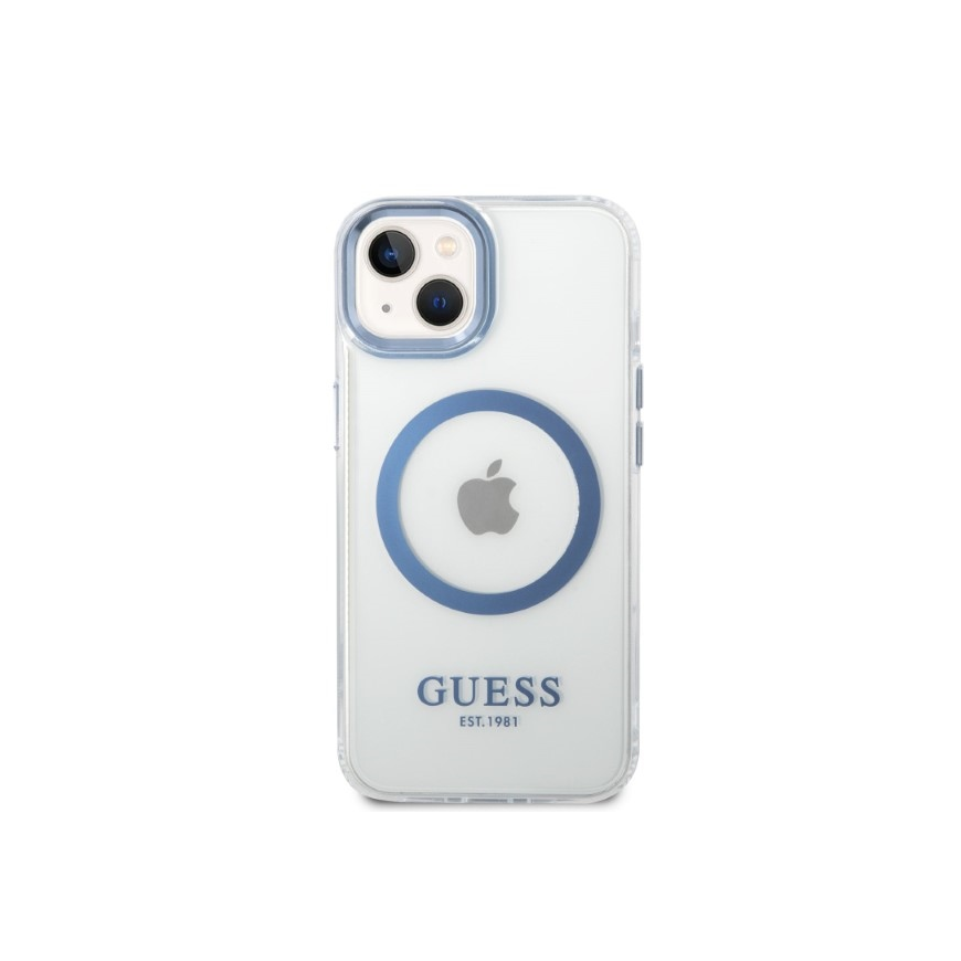 Guess Metal Outline Magsafe do iPhone 14 Plus (permatomos) – 3