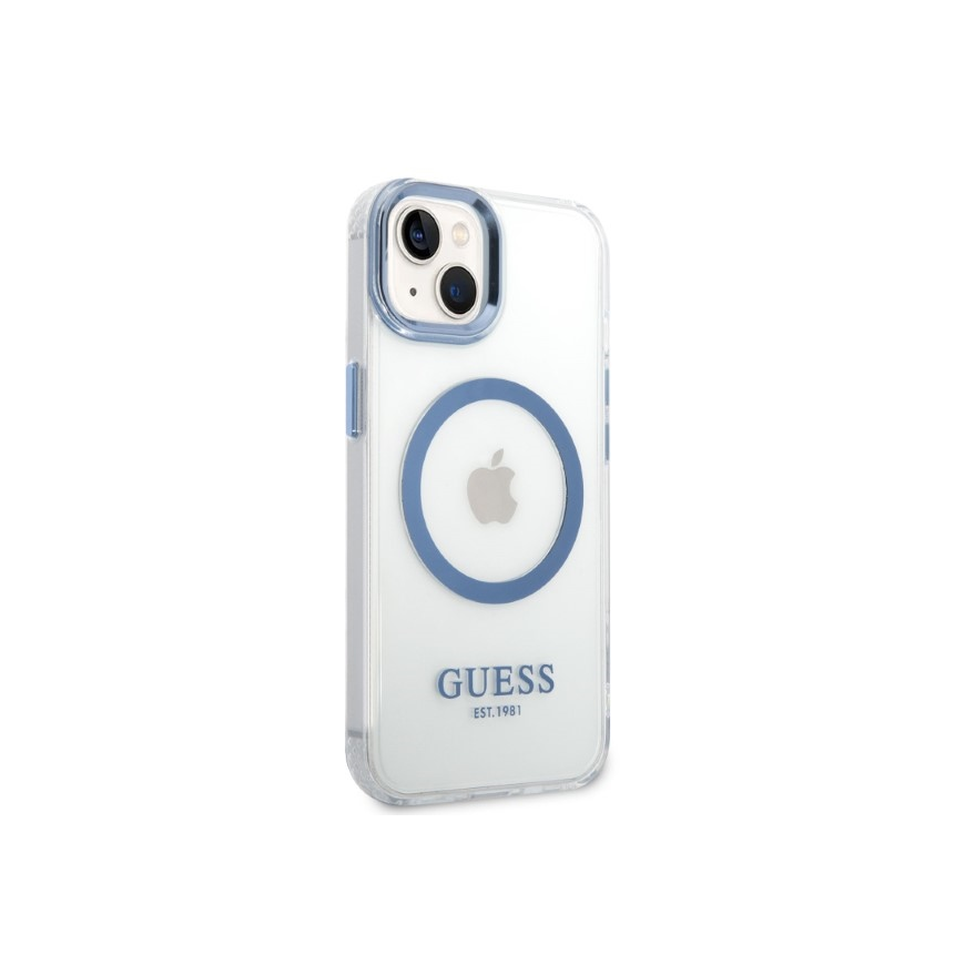 Guess Metal Outline Magsafe for iPhone 14 Plus (transparent) – 4