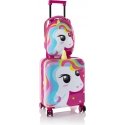 Heys Super Tots Unicorn -lasten matkalaukku ja reppu Heys Super Tots Unicorn -lasten matkalaukku ja reppu