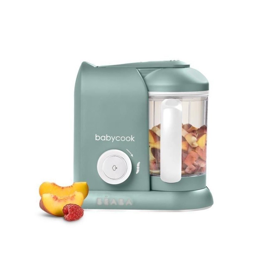 BEABA BABYCOOK Solo Blender-steamer 4IN1, color: eucalyptus