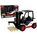Lean Cars Forklift Truck Moving Fork Pallet. Lean Cars Forklift Truck Moving Fork Pallet.