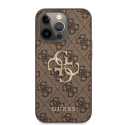 Dėklas GUHCP13X4GMGBR Guess PU 4G Metal Logo Case for iPhone 13 Pro Max Brown Dėklas GUHCP13X4GMGBR Guess PU 4G Metal Logo Case for iPhone 13 Pro Max Brown