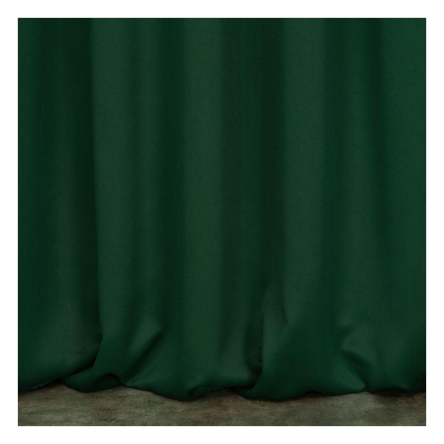 Eurofirany LOGAN blackout night curtain, 140X270 cm, loops / rings, color: dark green – 4