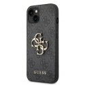 Case Guess Guess GUHCP14S4GMGGR iPhone 14 6.1 Zaria/Grey Hardcase 4G Large Metal Logo Case Guess Guess GUHCP14S4GMGGR iPhone 14 6.1 Zaria/Grey Hardcase 4G Large Metal Logo