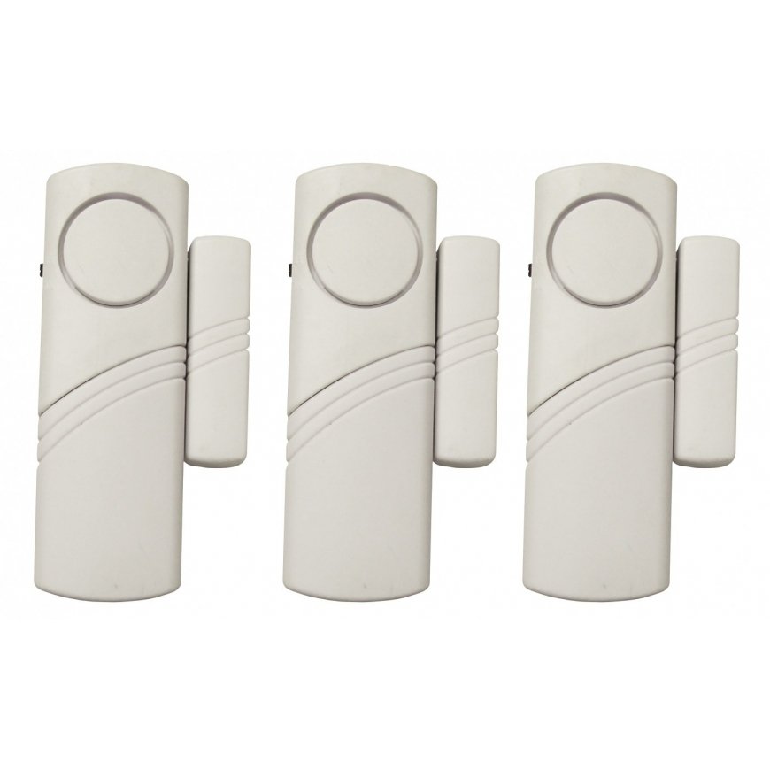 Electraline 58401 Doors And Windows Alarm Set: 3 Pcs.